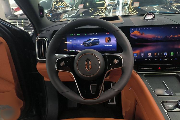 Used Hima AITO M9 2024 Range-Extended Max Edition 42 kWh 5-Seater Version Steering Wheel