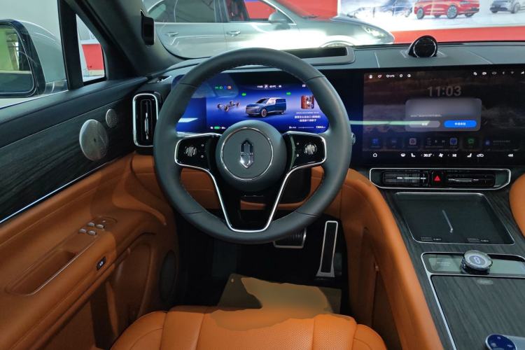 Used Hima AITO M9 2024 All-Electric Ultra Version 100 kWh 5-Seater Model Steering Wheel