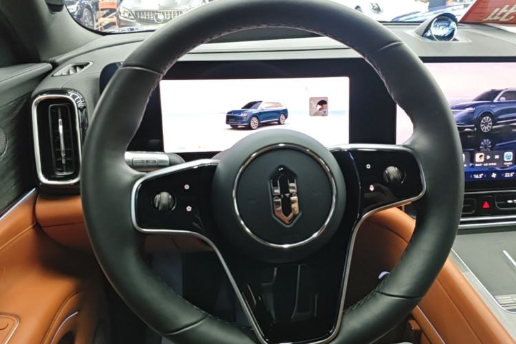 Used Hima AITO M9 2024 Range-Extended Ultra Version 42 kWh 6-Seater Model Steering Wheel