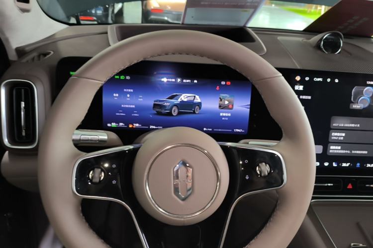 Used Hima AITO M9 2024 Range-Extended Ultra Version 42 kWh 6-Seater Model Steering Wheel
