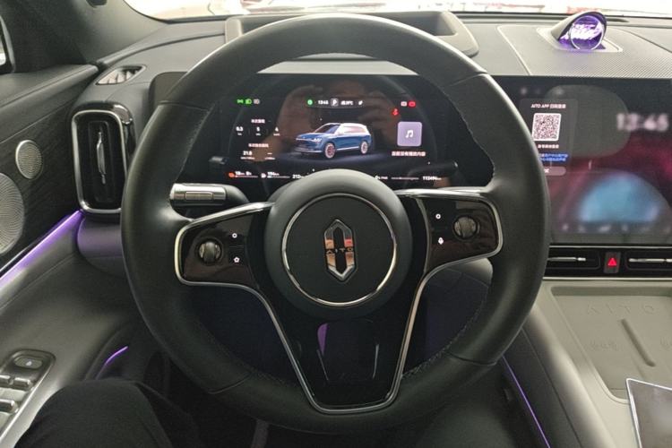 Used Hima AITO M9 2024 Range-Extended Ultra Version 42 kWh 6-Seater Model Steering Wheel