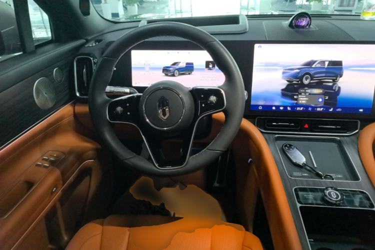 Used Hima AITO M9 2024 Range-Extended Ultra Version 42 kWh 6-Seater Model Steering Wheel
