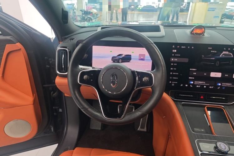 Used Hima AITO M9 2024 Range-Extended Ultra Version 42 kWh 6-Seater Model Steering Wheel