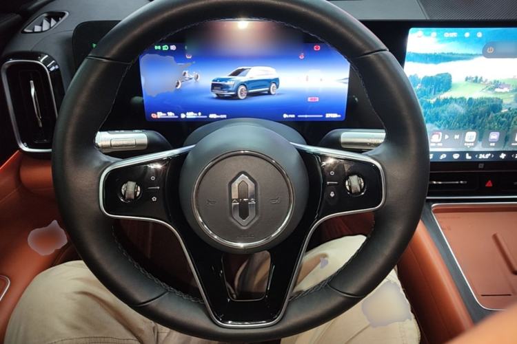Used Hima AITO M9 2024 Range-Extended Ultra Version 42 kWh 6-Seater Model Steering Wheel