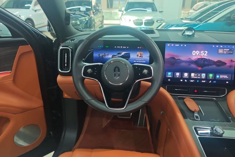 Used Hima AITO M9 2024 Range-Extended Ultra Version 42 kWh 6-Seater Model Steering Wheel