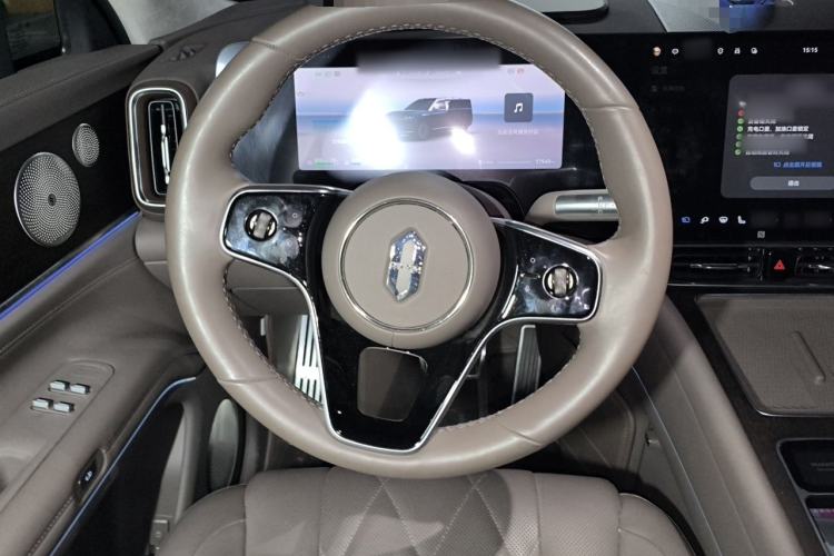 Used Hima AITO M9 2024 Range-Extended Ultra Version 52 kWh 5-Seater Model Steering Wheel