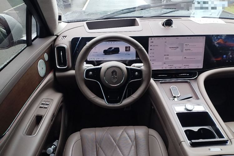 Used Hima AITO M9 2024 Range-Extended Ultra Version 52 kWh 5-Seater Model Steering Wheel