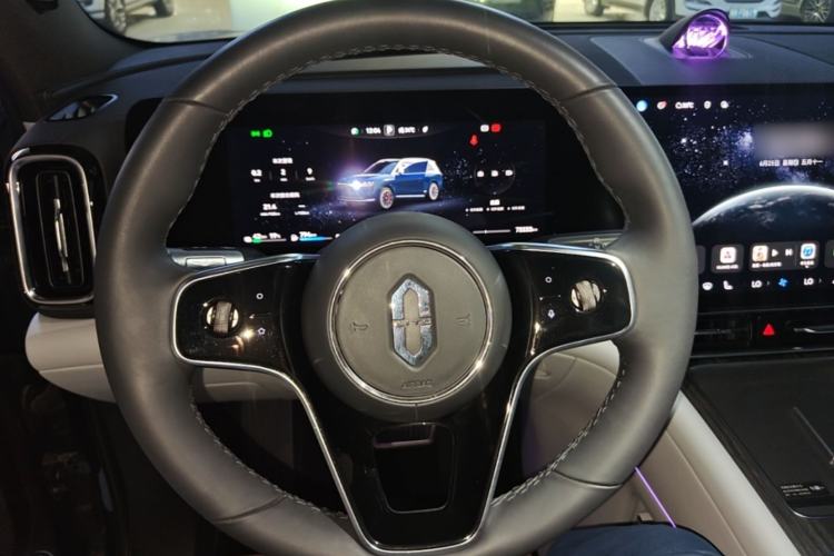 Used Hima AITO M9 2024 Range-Extended Max Edition 42 kWh 6-Seater Version Steering Wheel