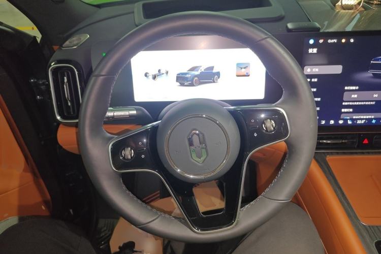 Used Hima AITO M9 2024 Range-Extended Ultra Version 42 kWh 6-Seater Model Steering Wheel