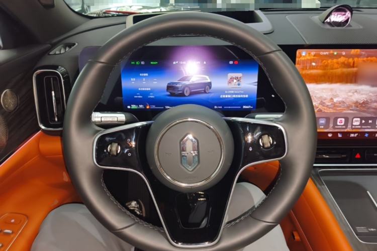 Used Hima AITO M9 2024 Range-Extended Ultra Version 42 kWh 6-Seater Model Steering Wheel