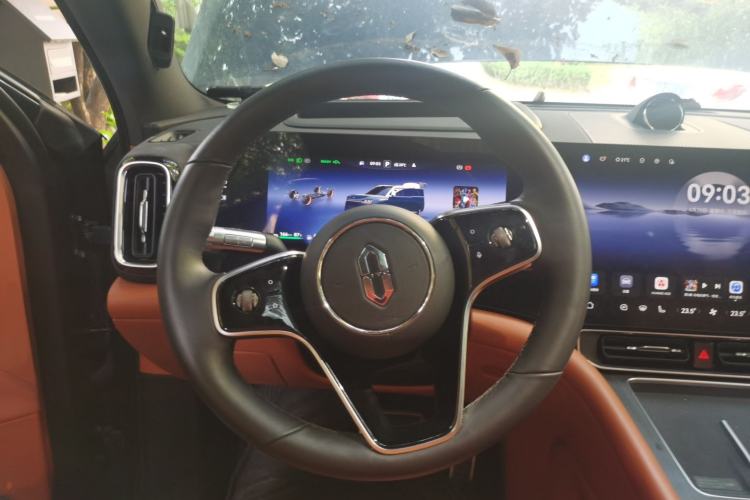 Used Hima AITO M9 2024 Range-Extended Max Edition 42 kWh 6-Seater Version Steering Wheel
