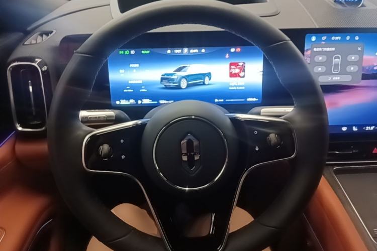 Used Hima AITO M9 2024 Range-Extended Ultra Version 42 kWh 6-Seater Model Steering Wheel