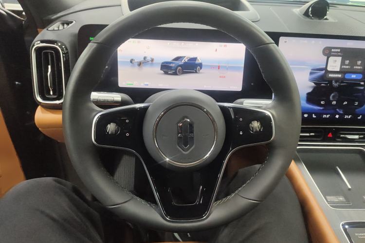 Used Hima AITO M9 2024 Range-Extended Ultra Version 42 kWh 6-Seater Model Steering Wheel