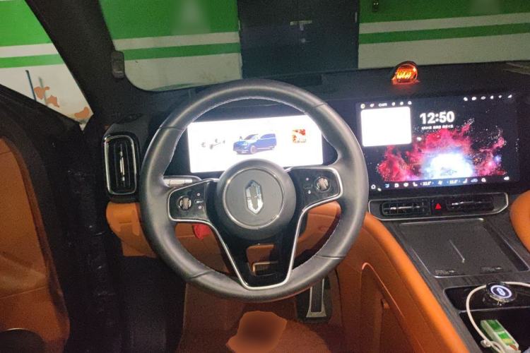 Used Hima AITO M9 2024 Range-Extended Ultra Version 52 kWh 6-Seater Model Steering Wheel