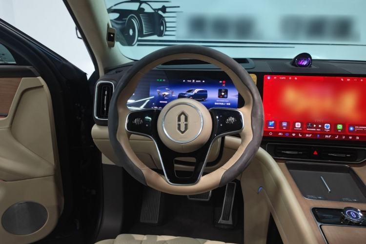 Used Hima AITO M9 2024 Range-Extended Ultra Version 42 kWh 6-Seater Model Steering Wheel