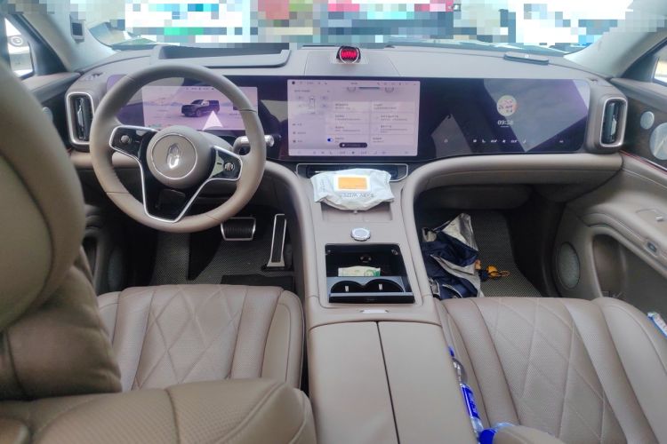 Used Hima AITO M9 2024 Range-Extended Ultra Version 52 kWh 5-Seater Model Center Console