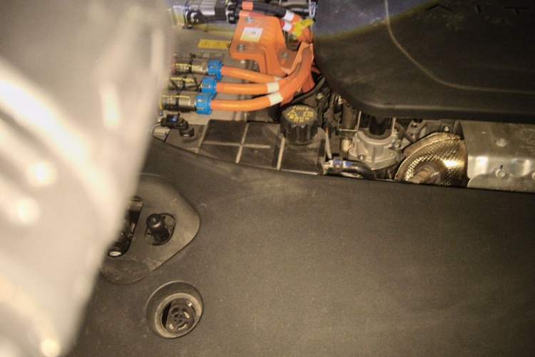 Used Hima AITO M9 2024 Range-Extended Ultra Version 42 kWh 6-Seater Model Engine Bay Right