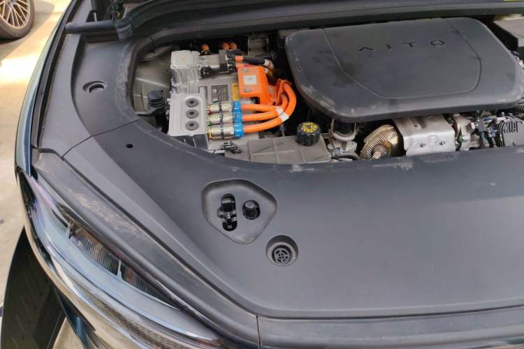 Used Hima AITO M9 2024 Range-Extended Max Edition 42 kWh 6-Seater Version Engine Bay Right