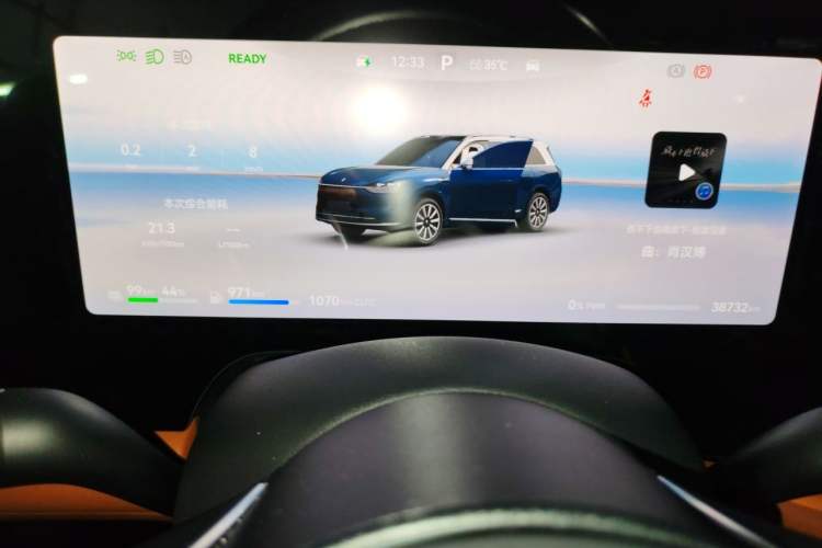 Used Hima AITO M9 2024 Range-Extended Max Edition 42 kWh 6-Seater Version Instrument Cluster