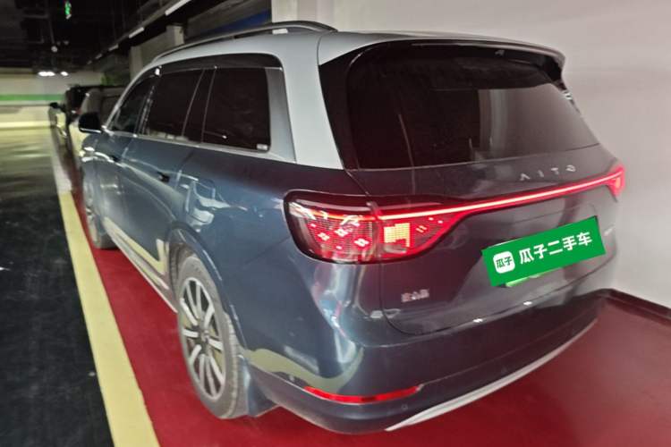Used Hima AITO M9 2024 Range-Extended Ultra Version 42 kWh 6-Seater Model Rear Left 45 Deg