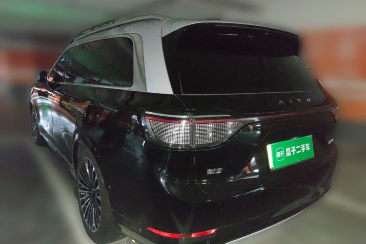 Used Hima AITO M9 2024 Range-Extended Ultra Version 42 kWh 6-Seater Model Rear Left 45 Deg