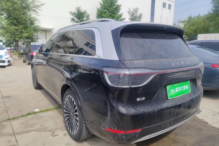 Used Hima AITO M9 2024 Range-Extended Ultra Version 52 kWh 5-Seater Model Rear Left 45 Deg