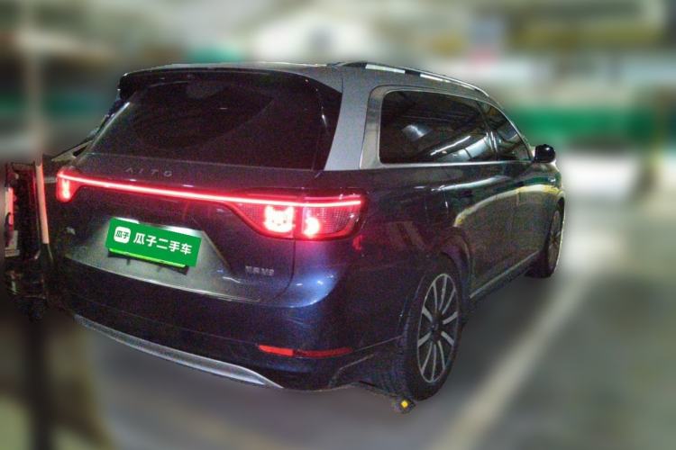 Used Hima AITO M9 2024 Range-Extended Ultra Version 42 kWh 6-Seater Model Rear Right 45 Deg
