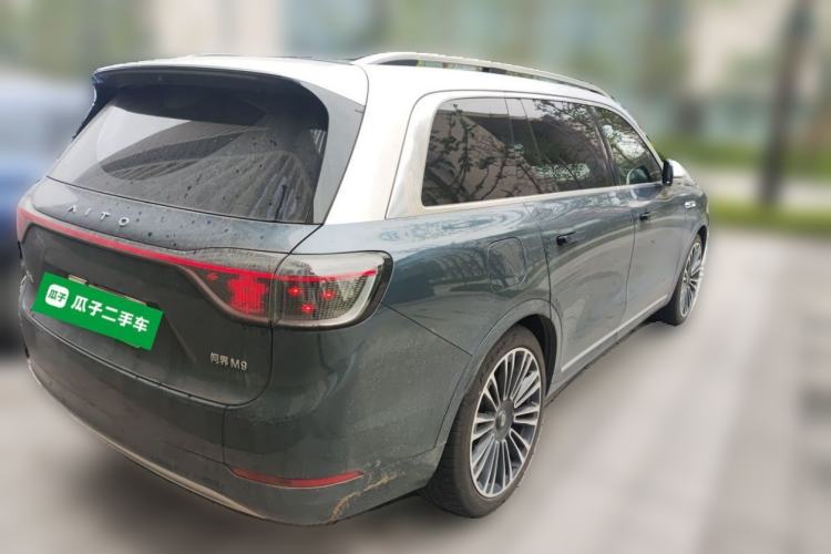 Used Hima AITO M9 2024 Range-Extended Ultra Version 42 kWh 6-Seater Model Rear Right 45 Deg