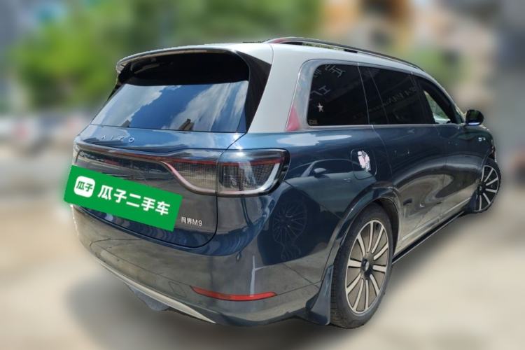 Used Hima AITO M9 2024 Range-Extended Max Edition 42 kWh 6-Seater Version Rear Right 45 Deg