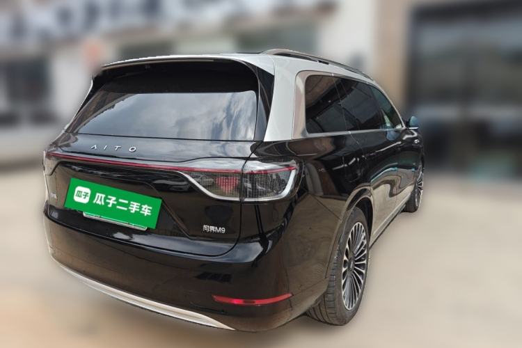 Used Hima AITO M9 2024 Range-Extended Ultra Version 42 kWh 6-Seater Model Rear Right 45 Deg