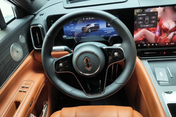 Used Hima AITO M9 2024 Range-Extended Ultra Version 42 kWh 6-Seater Model Steering Wheel