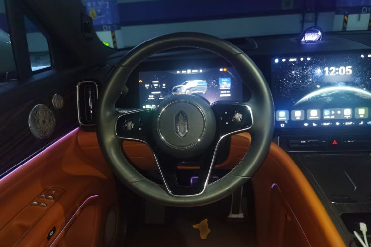 Used Hima AITO M9 2024 Range-Extended Ultra Version 42 kWh 6-Seater Model Steering Wheel