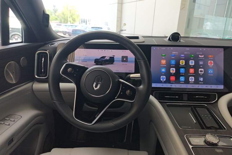 Used Hima AITO M9 2024 Range-Extended Ultra Version 42 kWh 6-Seater Model Steering Wheel