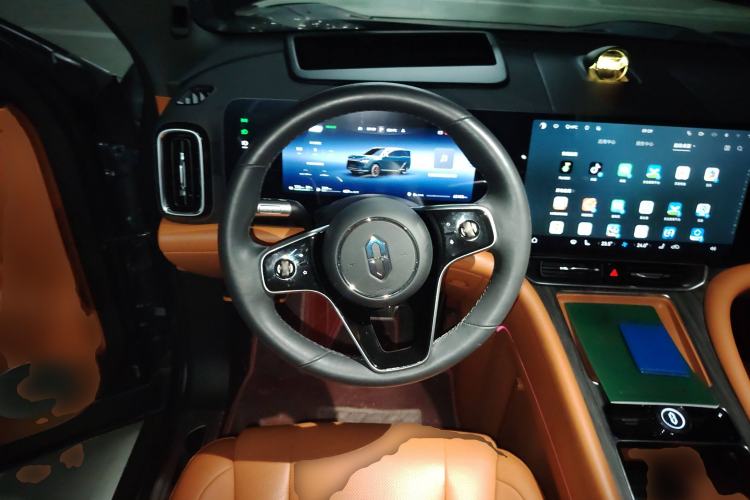 Used Hima AITO M9 2024 Range-Extended Ultra Version 42 kWh 6-Seater Model Steering Wheel
