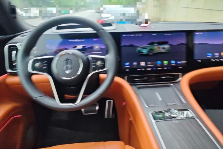Used Hima AITO M9 2024 Range-Extended Ultra Version 42 kWh 6-Seater Model Steering Wheel