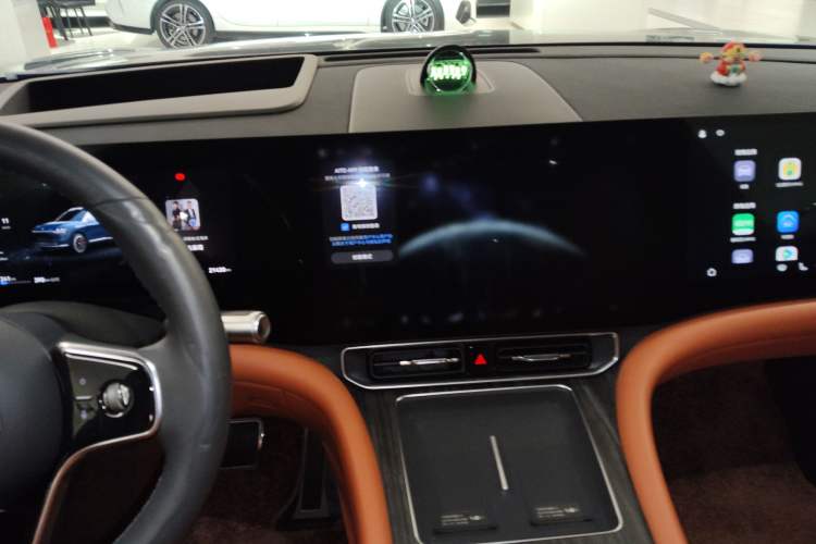 Used Hima AITO M9 2024 Range-Extended Ultra Version 42 kWh 6-Seater Model Audio And AC Panel