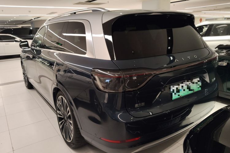 Used Hima AITO M9 2024 Range-Extended Ultra Version 42 kWh 6-Seater Model Rear Left 45 Deg