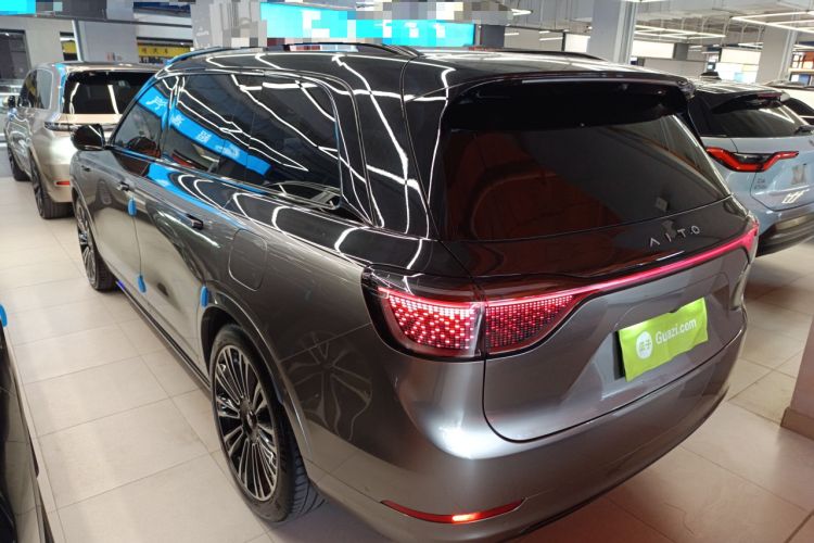 Used Hima AITO M9 2024 Range-Extended Ultra Version 42 kWh 6-Seater Model Rear Left 45 Deg