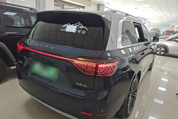 Used Hima AITO M9 2024 Range-Extended Ultra Version 42 kWh 6-Seater Model Rear Right 45 Deg