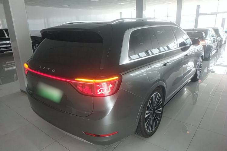 Used Hima AITO M9 2024 Range-Extended Ultra Version 42 kWh 6-Seater Model Rear Right 45 Deg