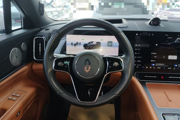 Used Hima AITO M9 2024 Range-Extended Ultra Version 42 kWh 6-Seater Model Steering Wheel