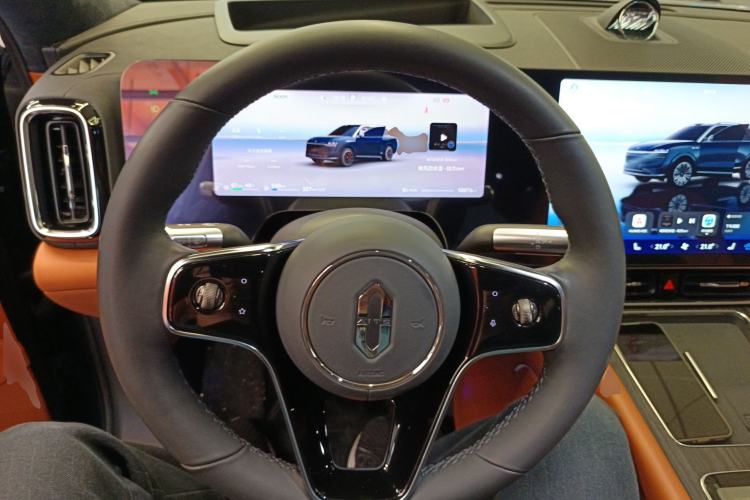 Used Hima AITO M9 2024 Range-Extended Ultra Version 42 kWh 6-Seater Model Steering Wheel