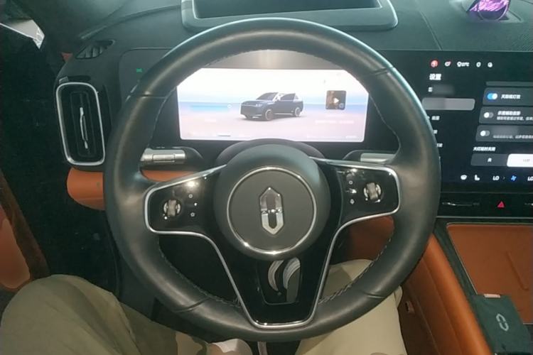 Used Hima AITO M9 2024 Range-Extended Ultra Version 42 kWh 6-Seater Model Steering Wheel