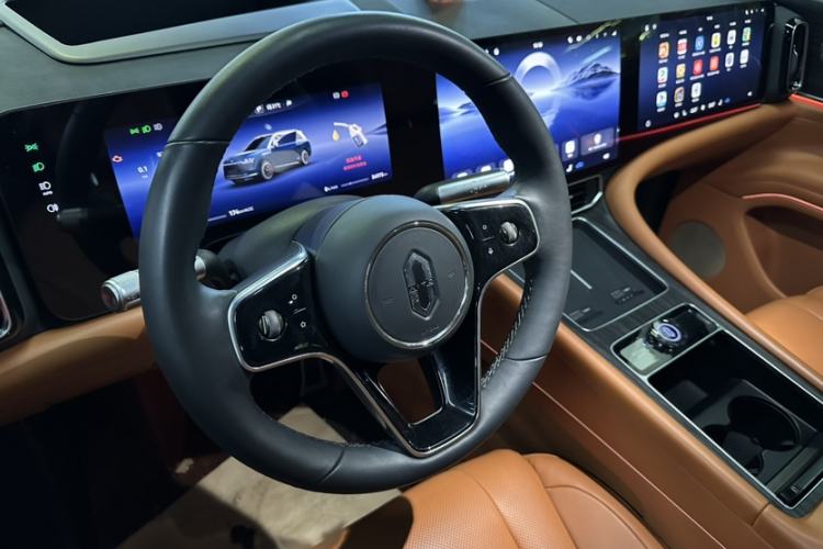 Used Hima AITO M9 2024 Range-Extended Ultra Version 42 kWh 6-Seater Model Steering Wheel