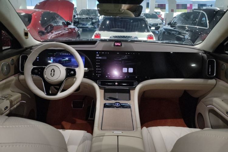 Used Hima AITO M9 2024 Range-Extended Ultra Version 52 kWh 6-Seater Model Center Console