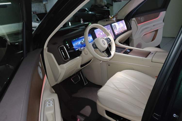 Used Hima AITO M9 2024 Range-Extended Ultra Version 42 kWh 6-Seater Model Driver Seat