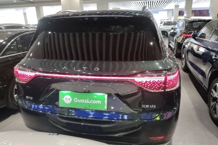 Used Hima AITO M9 2024 Range-Extended Ultra Version 52 kWh 6-Seater Model Rear