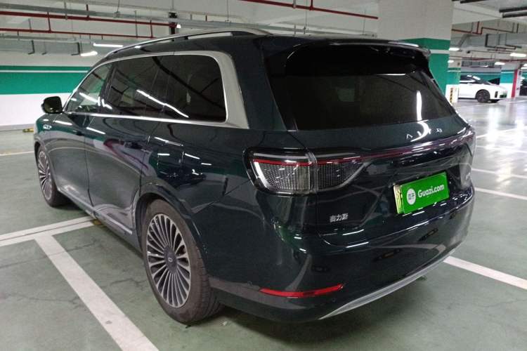 Used Hima AITO M9 2024 Range-Extended Max Edition 42 kWh 6-Seater Version Rear Left 45 Deg
