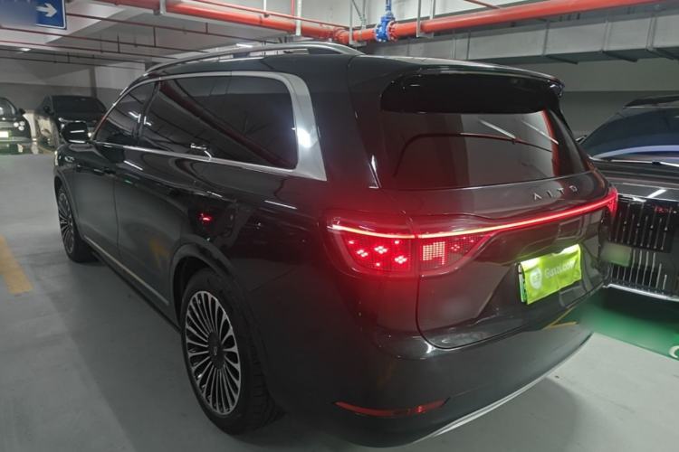 Used Hima AITO M9 2024 Range-Extended Ultra Version 42 kWh 6-Seater Model Rear Left 45 Deg
