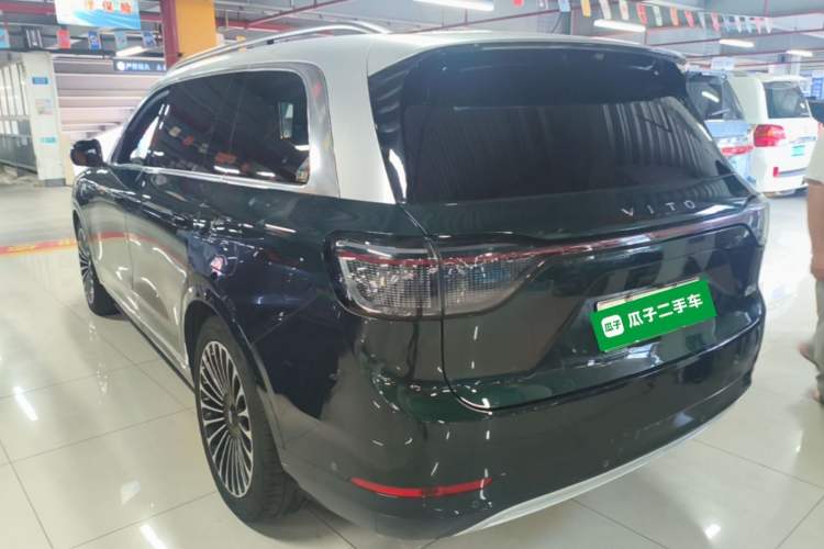 Used Hima AITO M9 2024 Range-Extended Ultra Version 42 kWh 6-Seater Model Rear Left 45 Deg